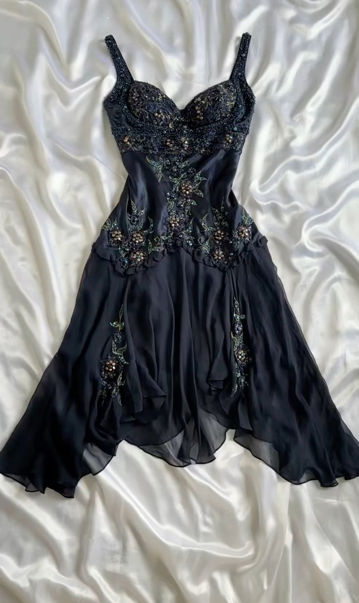 cute a line black homecoming dress 18th birthday Outfits