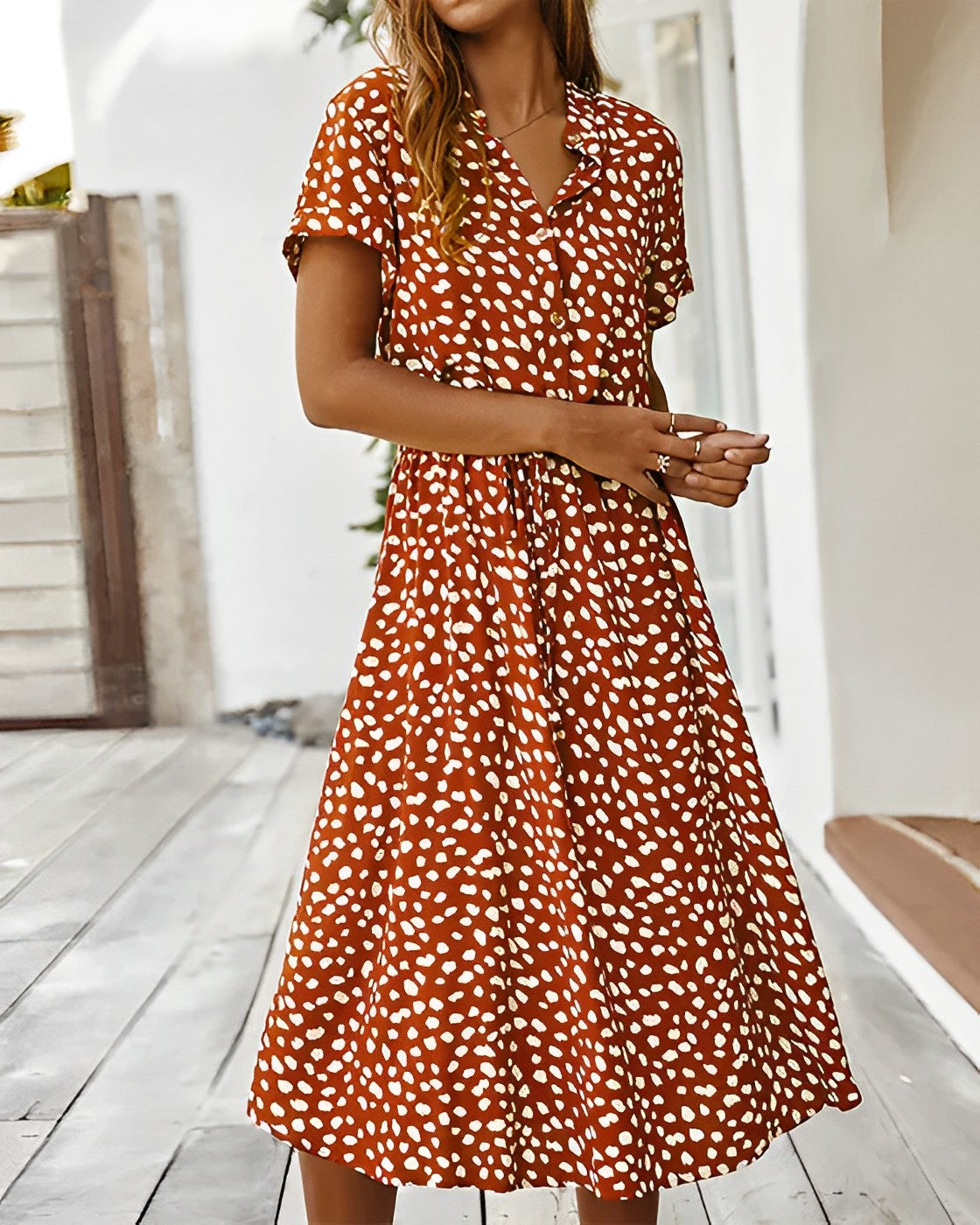 Ivonne Chic Colorful Leopard Print Dress Statement Occasion Edit