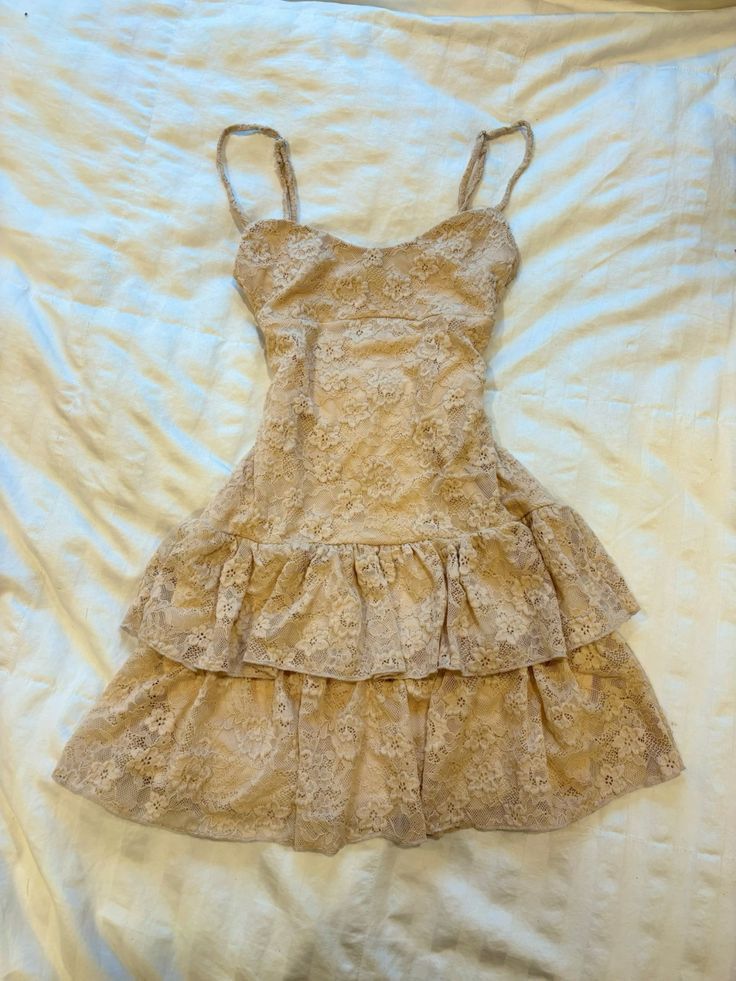 Cute a line Short Champagne Lace Homecoming Dresses Cocktail Dress