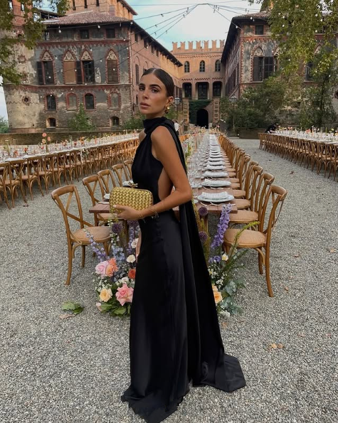 Black Long Prom Dress Evening Party Dress