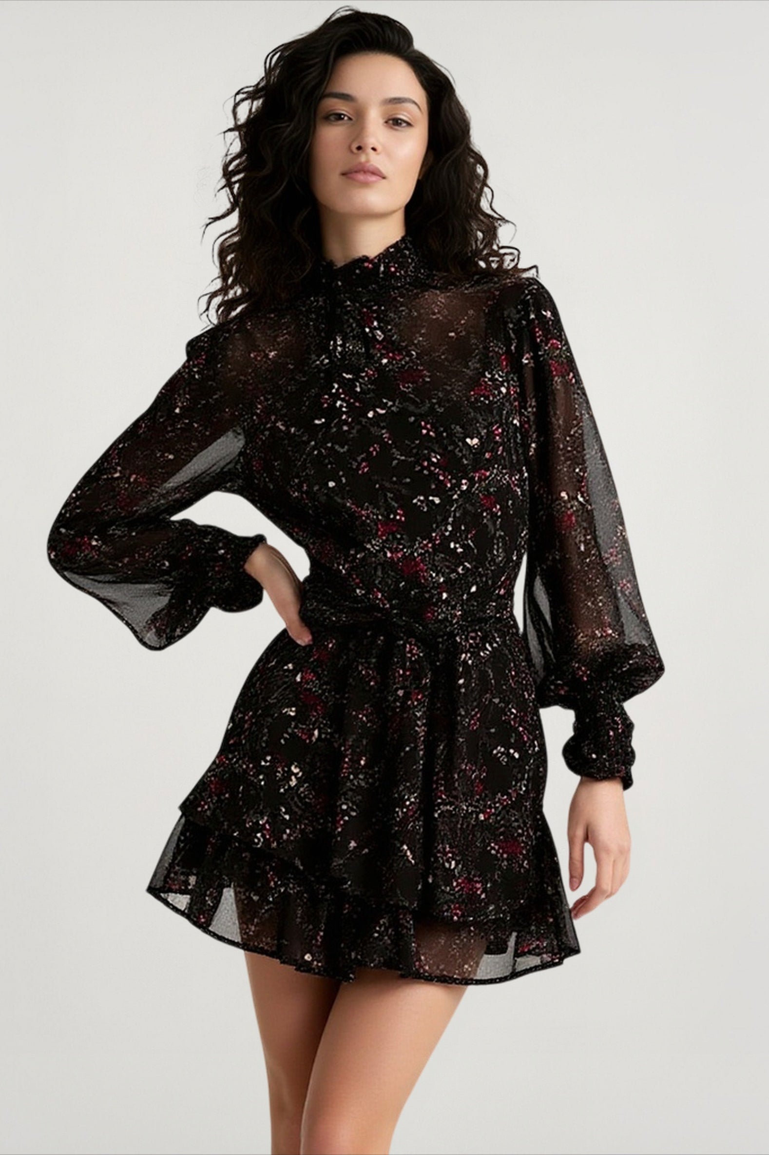 Vintage Washed Floral Dress