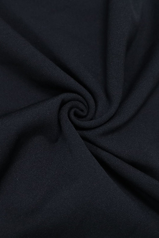 Strapless Ruffle High Slit High Low Maxi Dress