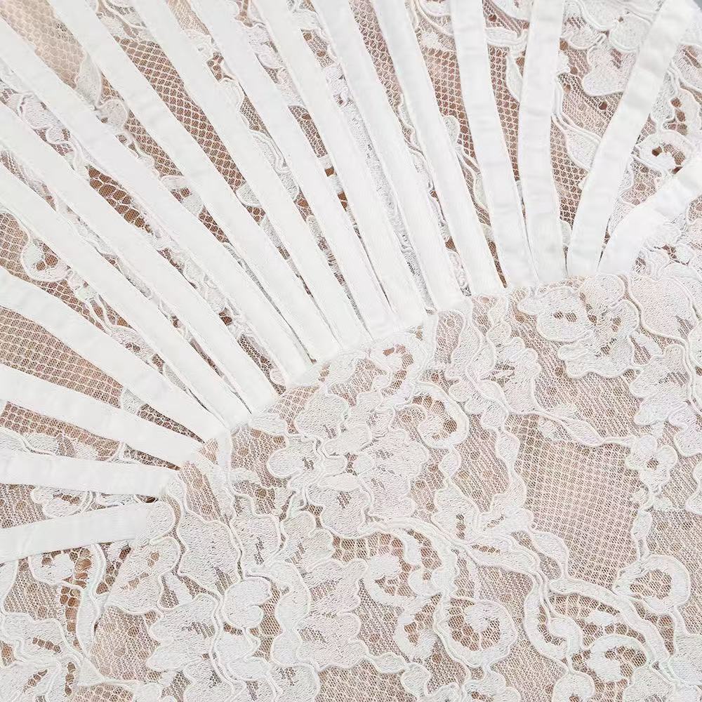Lace Strapless Corset Mini Dress 6