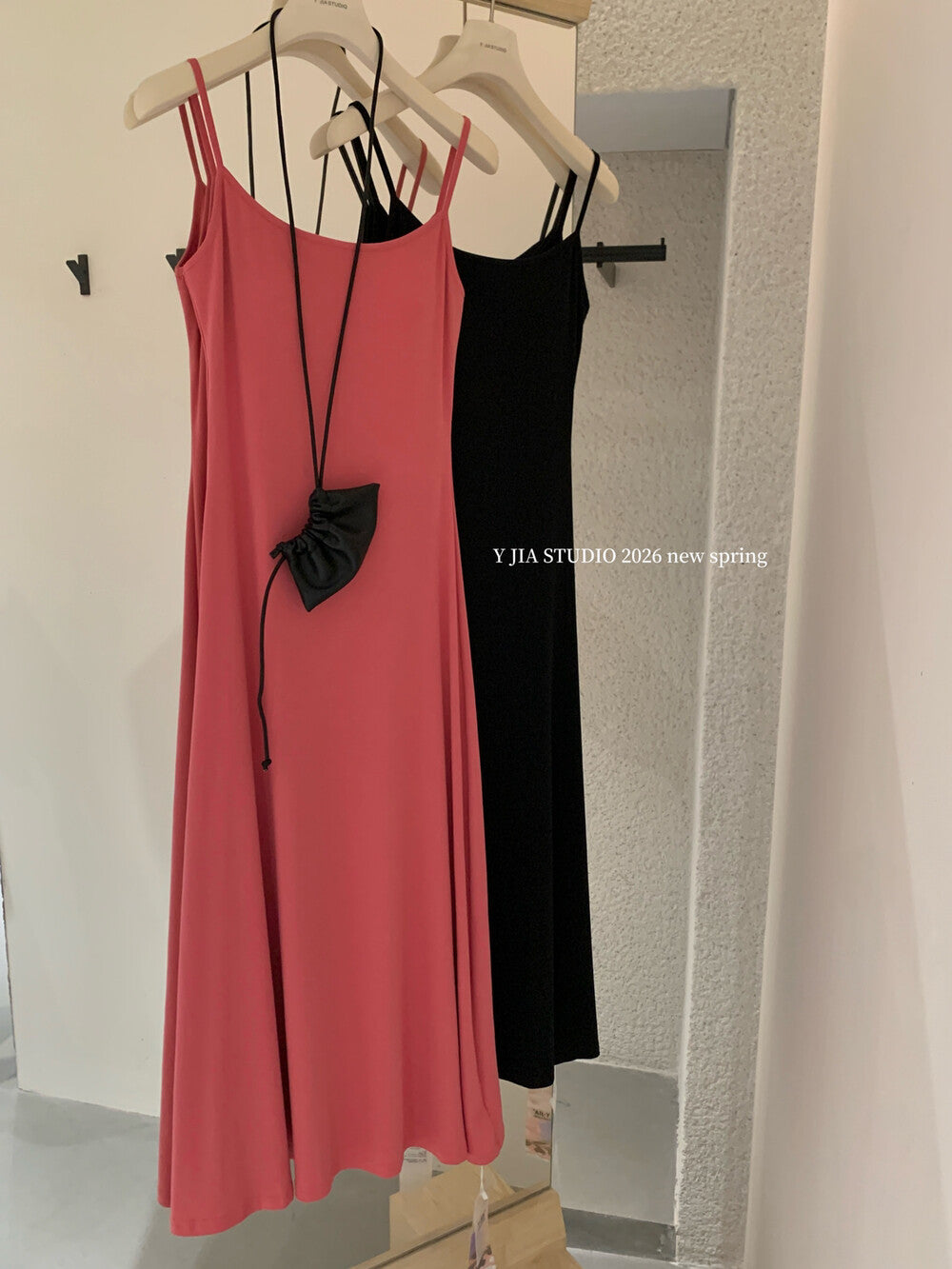 Spaghetti Strap Bodycon Slip Maxi Dress 4