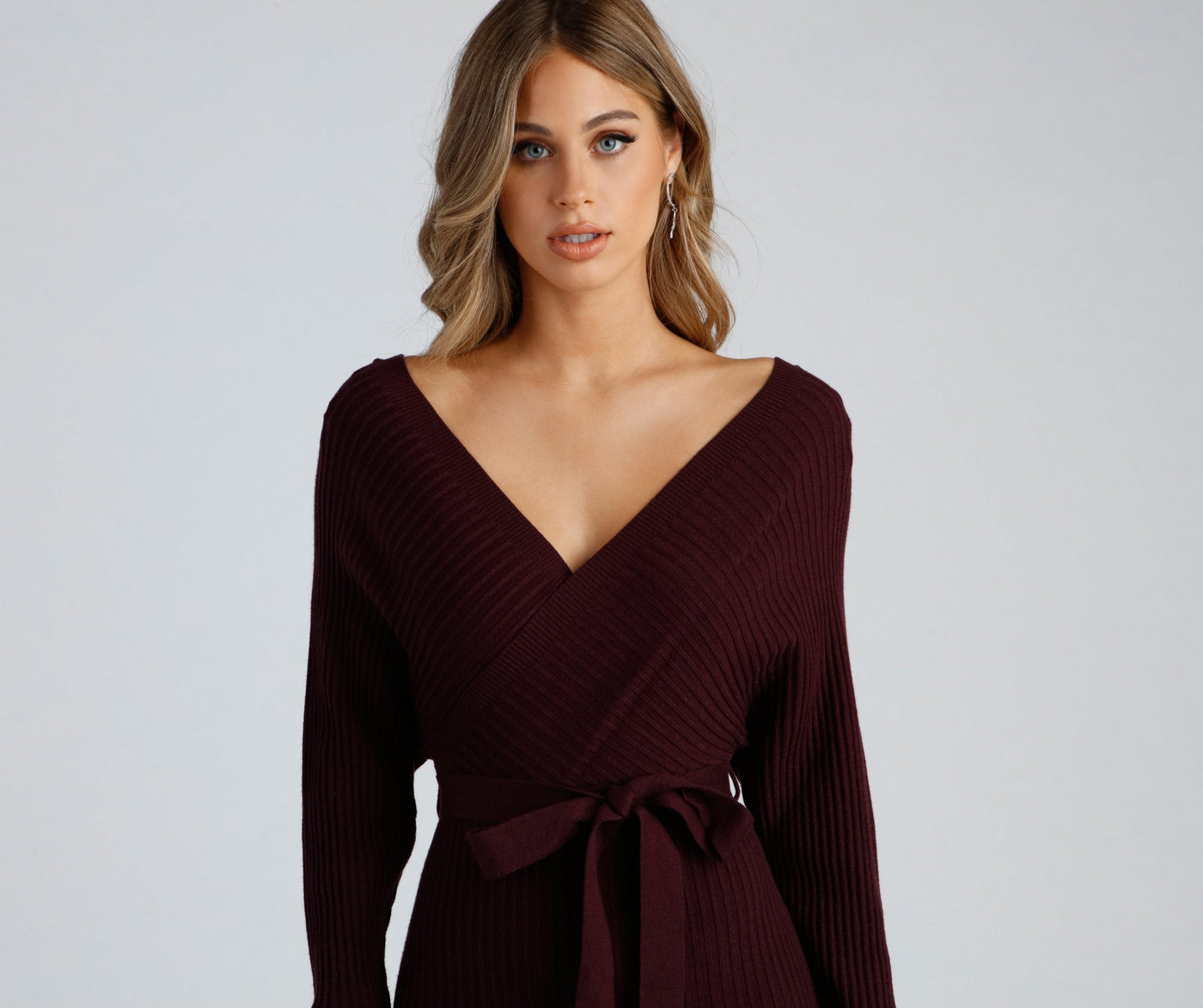 Ribbed Mini Dress