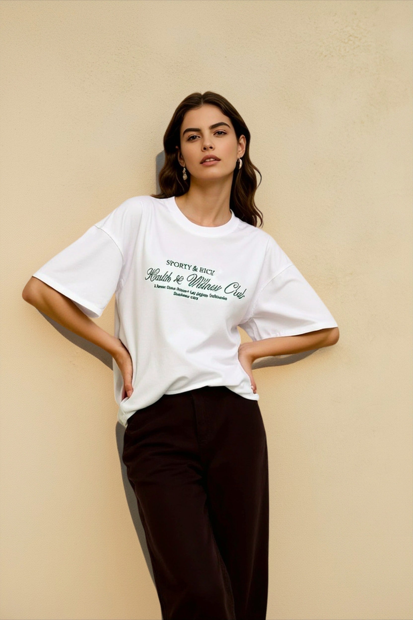 Relaxed Fit Cotton Top