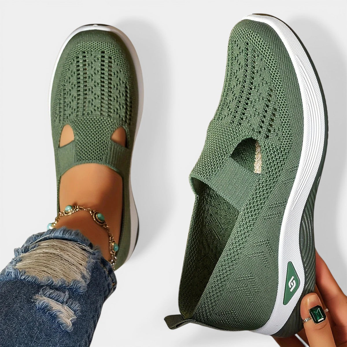 CARA™ - ORTHOPEDIC SLIP-ON SPRING SANDALS