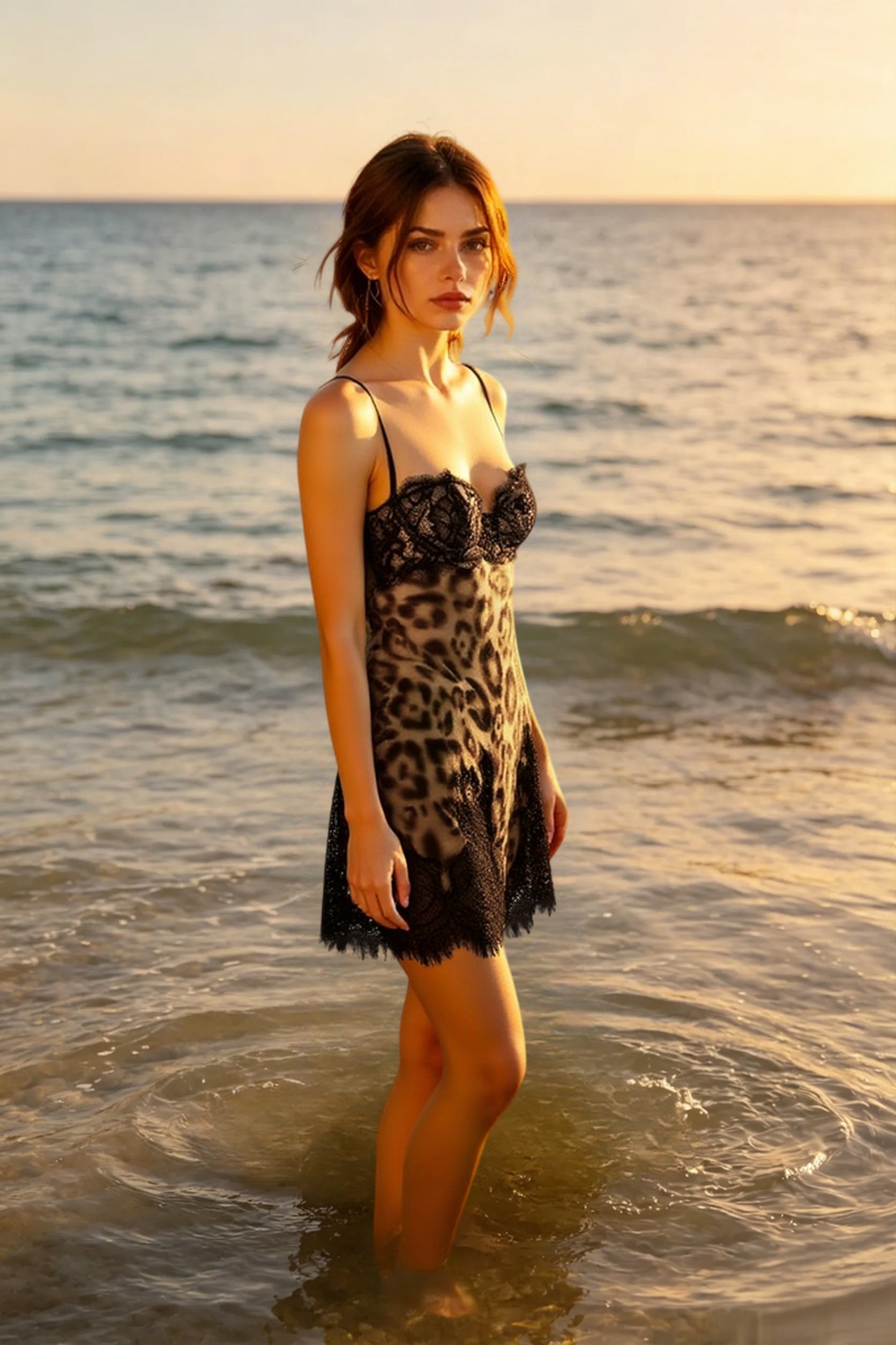 Backless Lace Dress