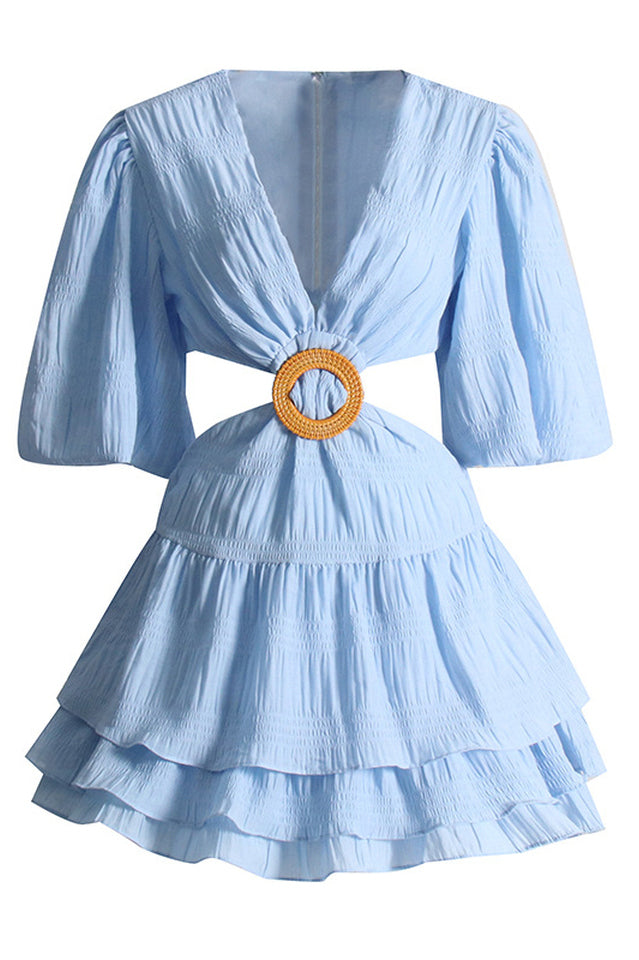 Paloma Puff Sleeve Mini Dress