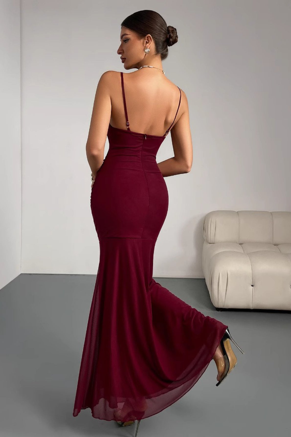 Ruched Corset Dress