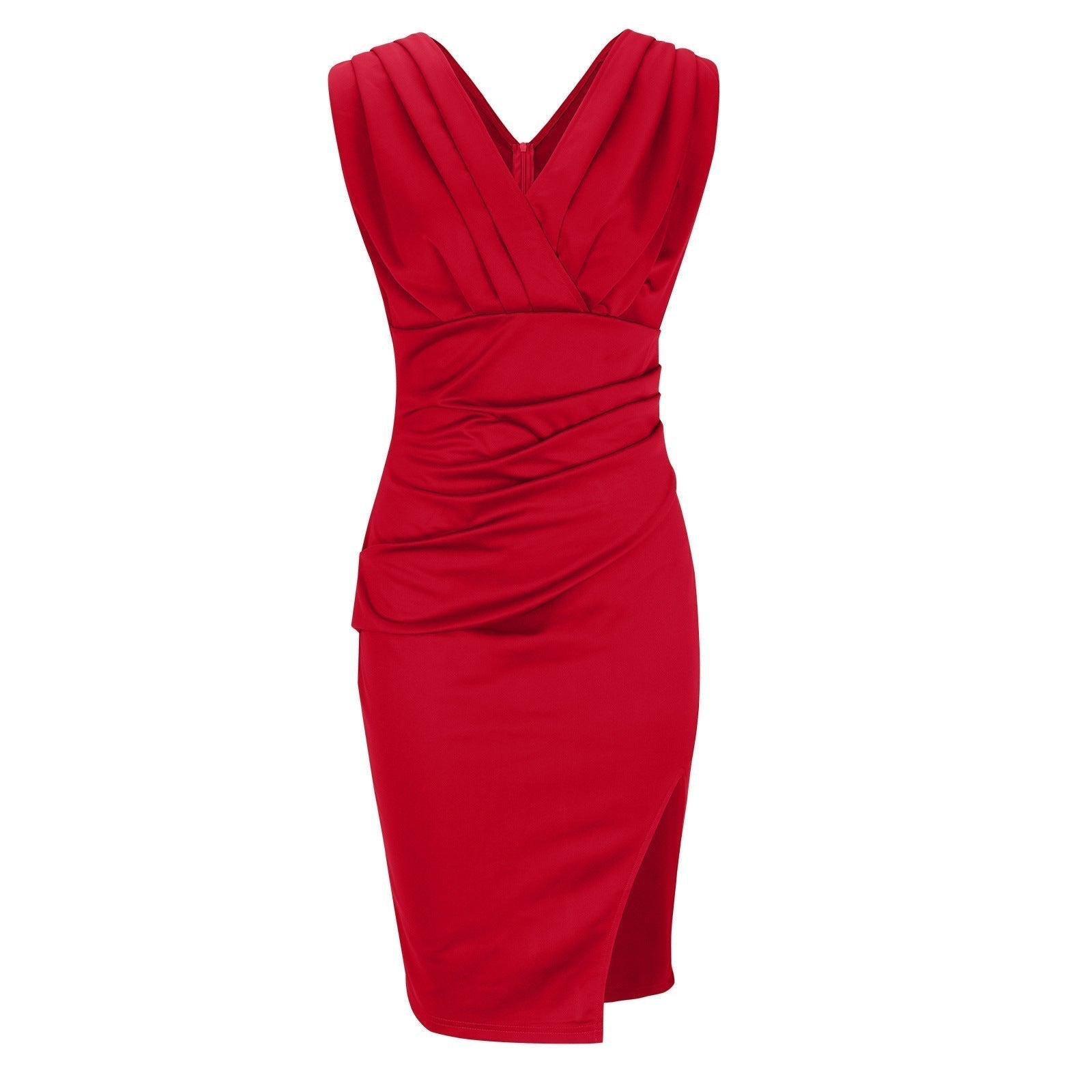 Caridad Minimalist Fashion Dress Elevated Occasion Wear