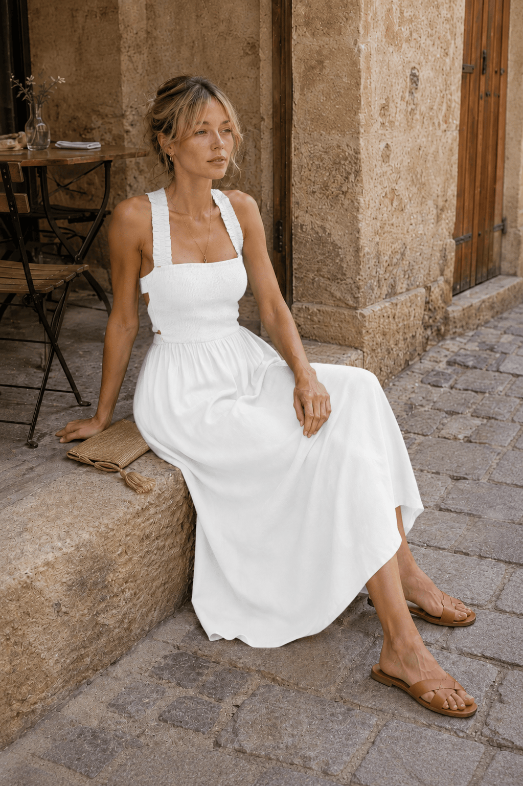 Silvia Backless Stylish Summer Dress