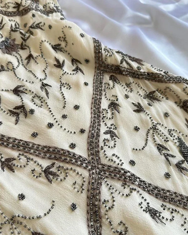 Luxurious Mermaid Chiffon Beaded Prom Dress Formal Evening Dress cc1406