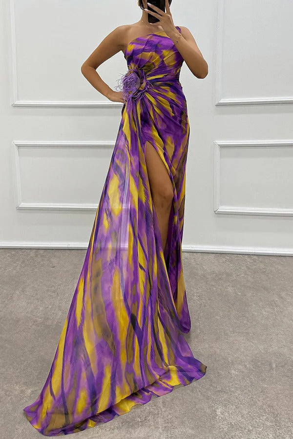 Noemi | Vibrant Maxi Dress Purple