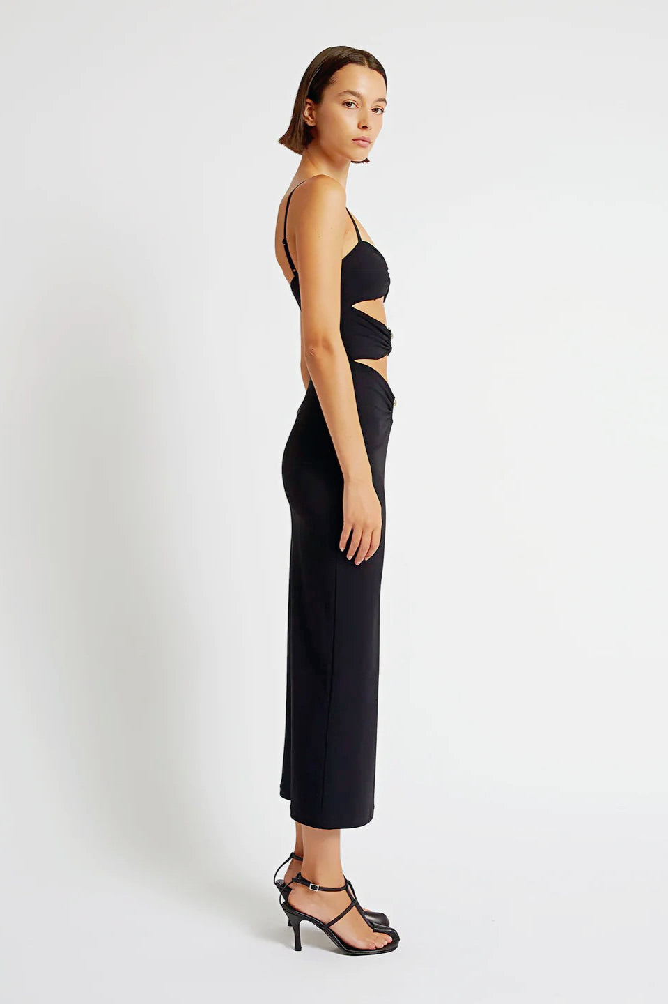 Bandage Edition Knit LowCut Maxi Birthday Dress