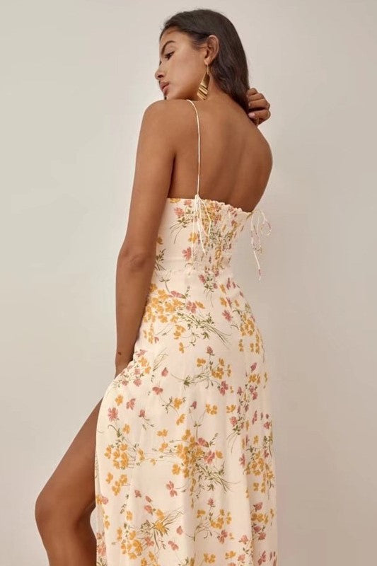 Lace Up Maxi Dress 2
