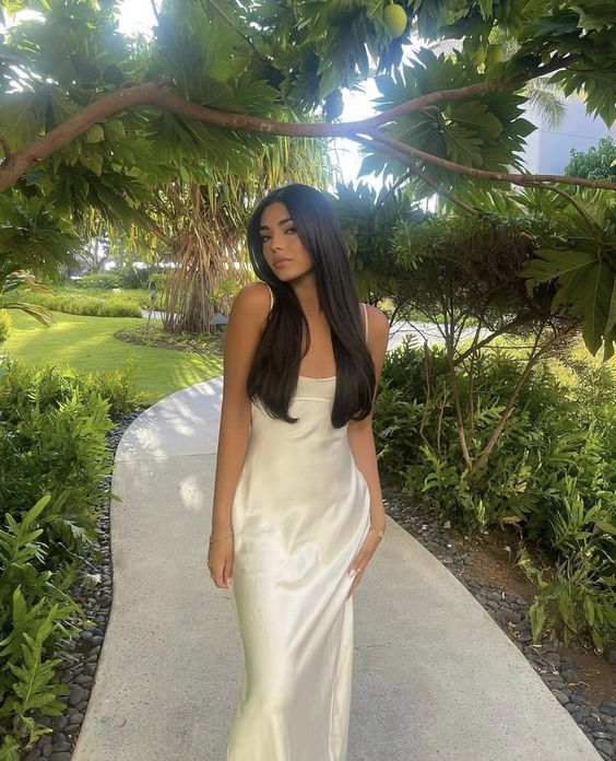 White Elegant Long Evening Gown Prom Dress cc1410