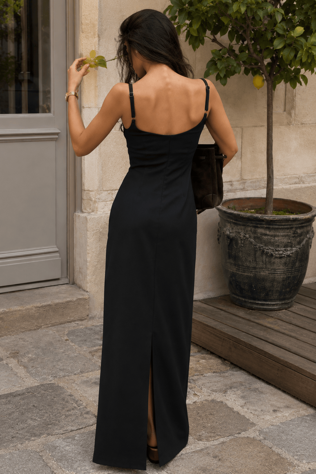 Sleeveless Waist Cinch Bodycon Slip Dress