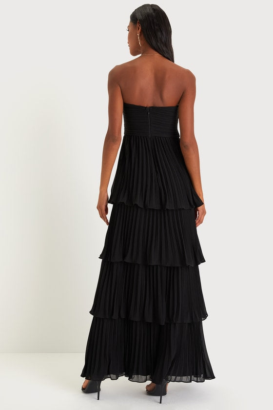 Valeria Boutique Strapless Maxi Dress Evening Wear Edit - View 6