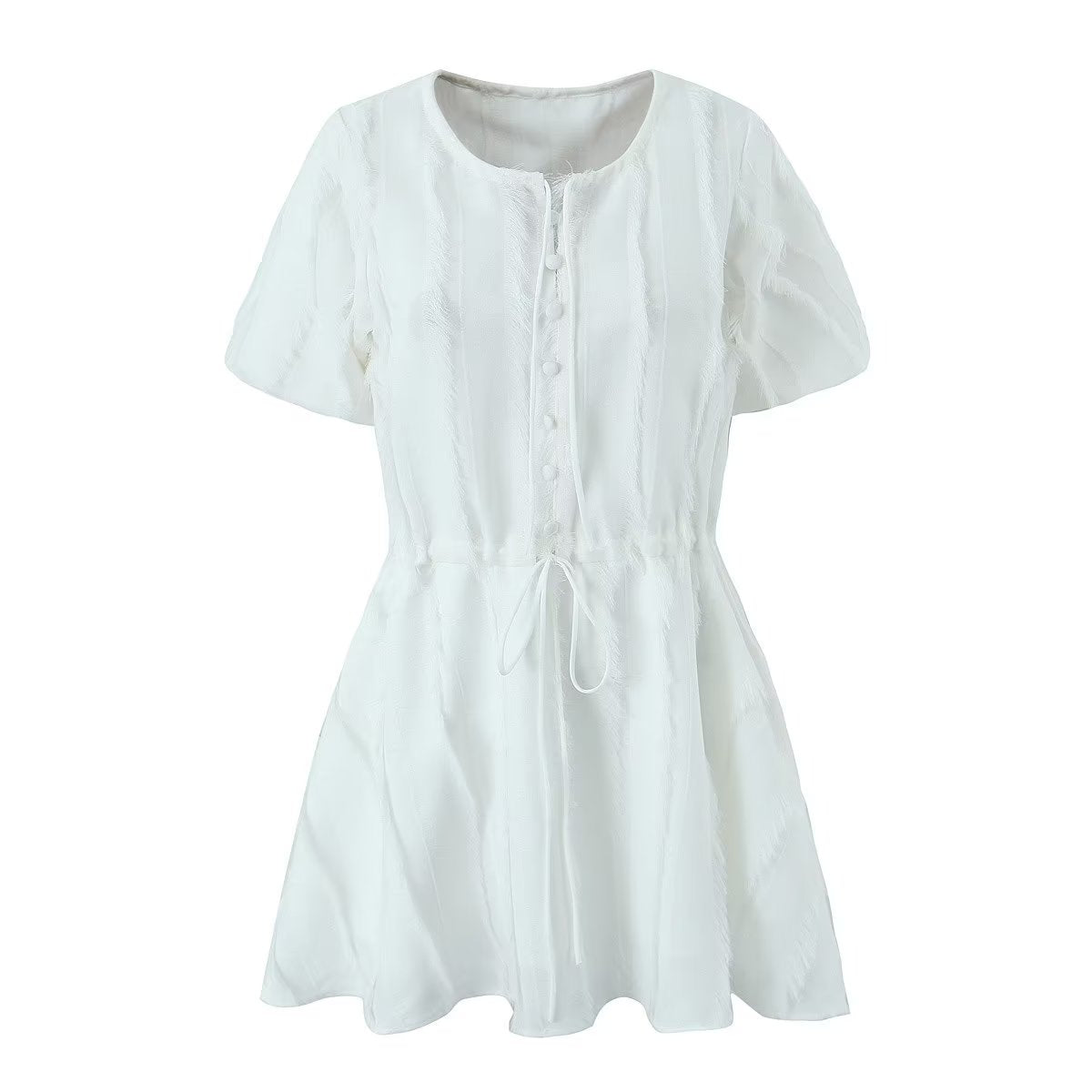 Princess Petti Dress Women Bubble Sleeve V Neck Dress