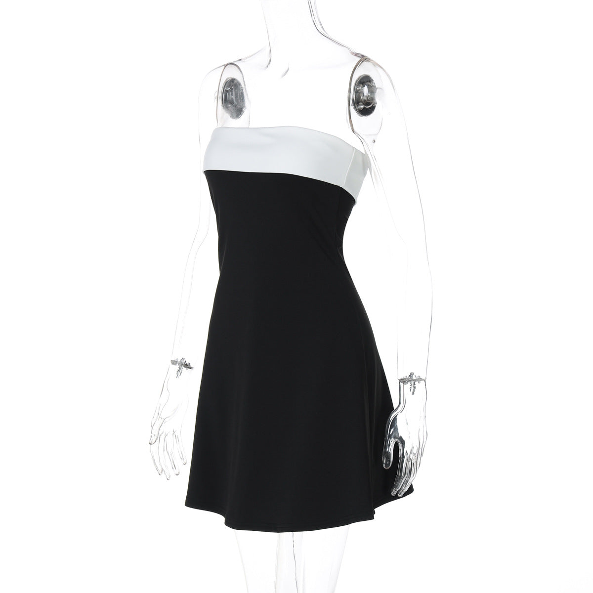 Venetia Mini Dress - Black