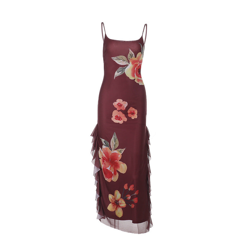 Russo Maxi Dress - Brown