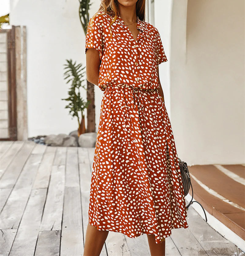 Nydia Elegant and Casual Summer Dress for Women Timeless Daily Style