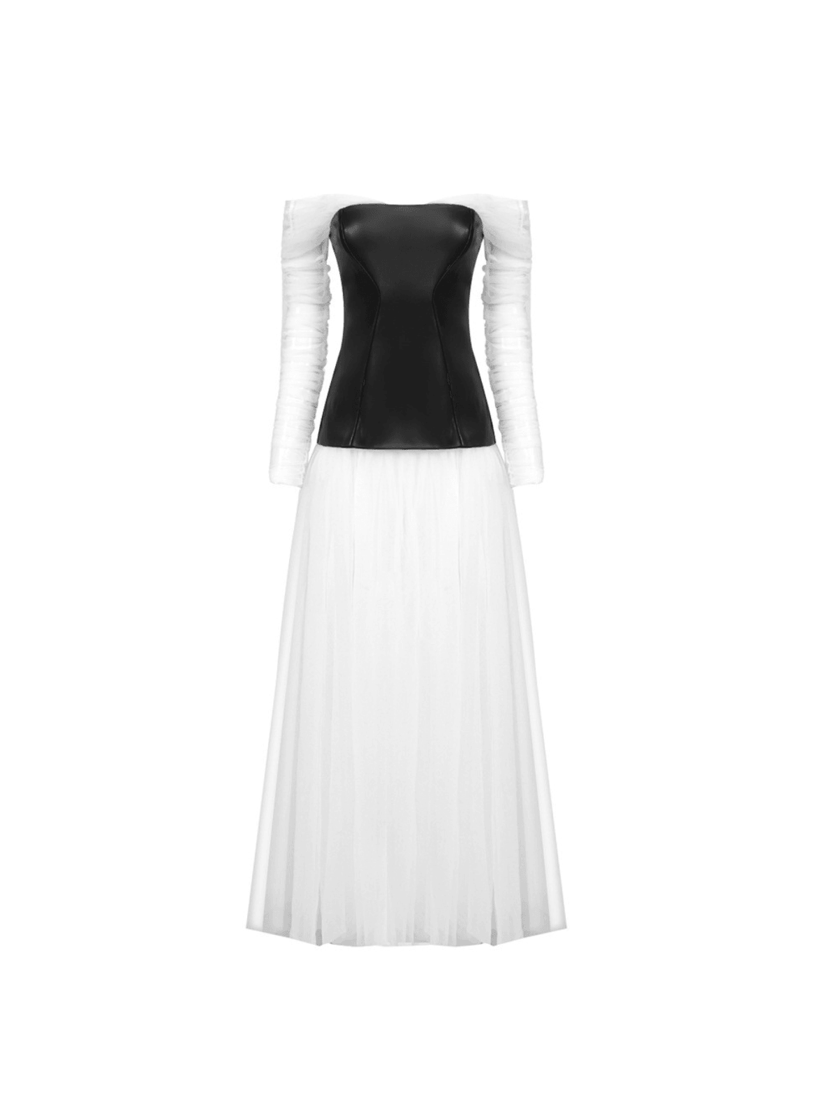 Tulle Maxi Dress - View 6