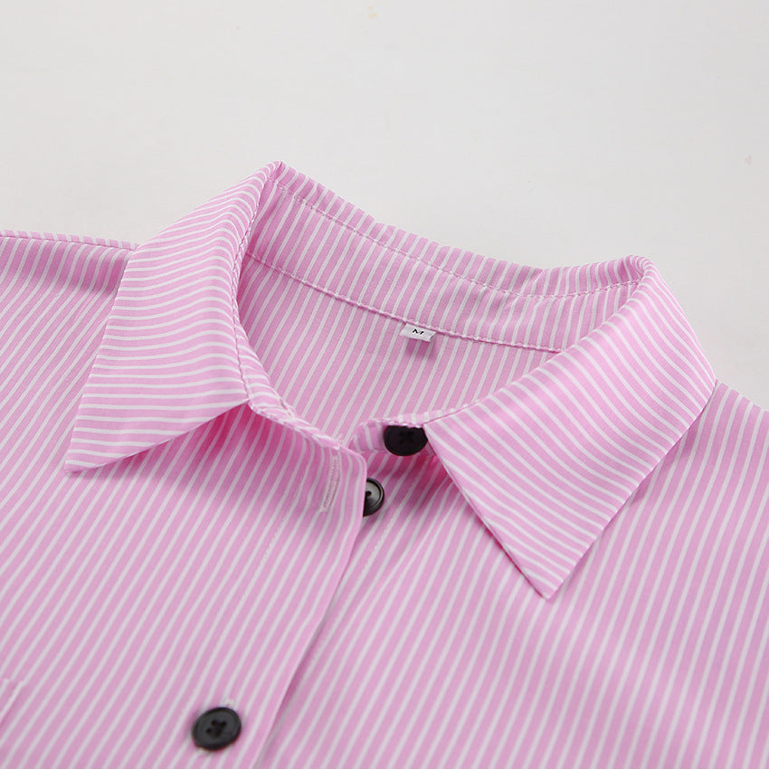 Casual Slay Shirt - Pink