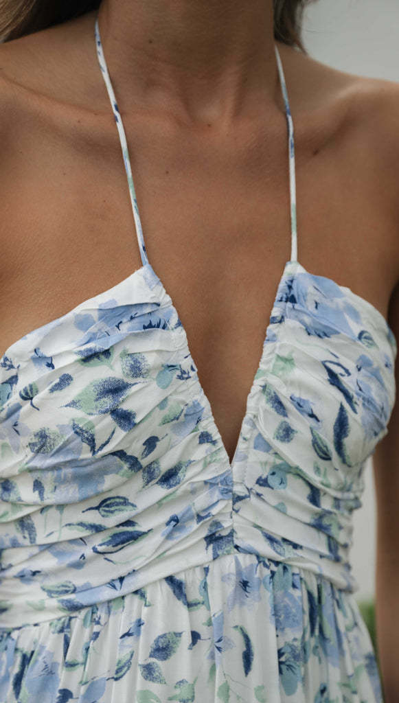 River Maxi Dress - Blue