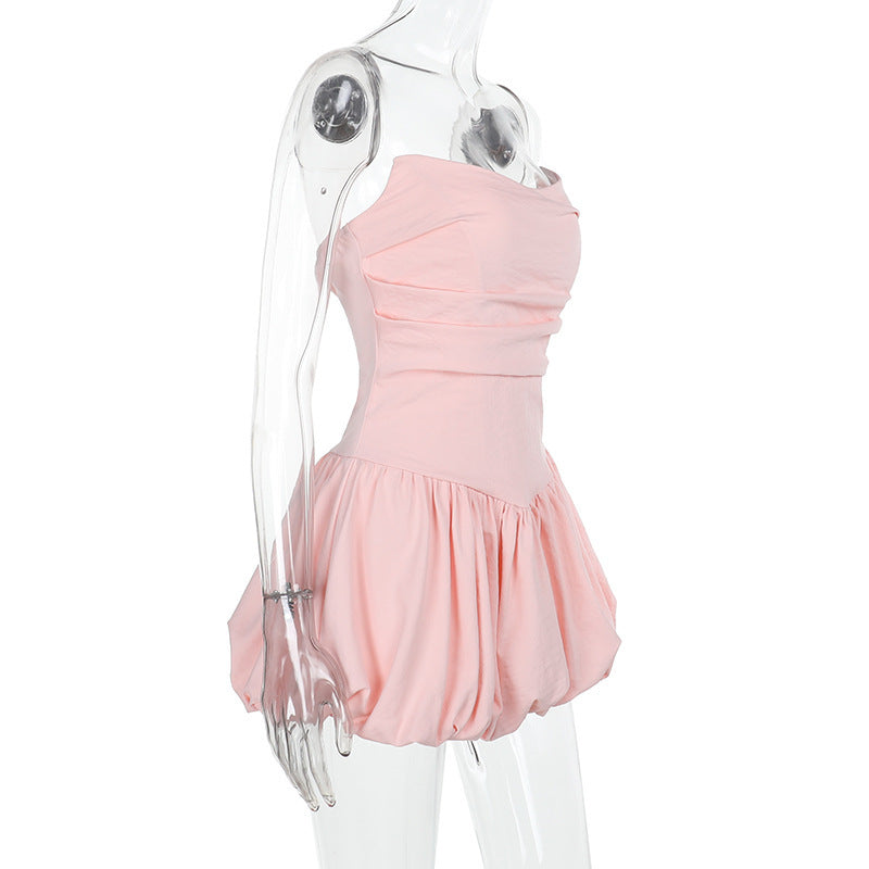 Carnation Mini Dress Pink
