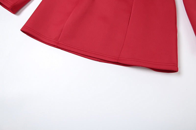 Red Chemistry Mini Dress - Red