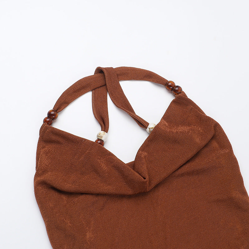 Rowan Maxi Dress - Brown