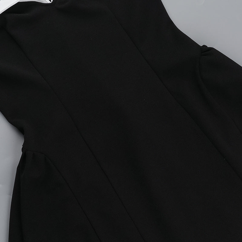 Carolis Mini Dress - Black