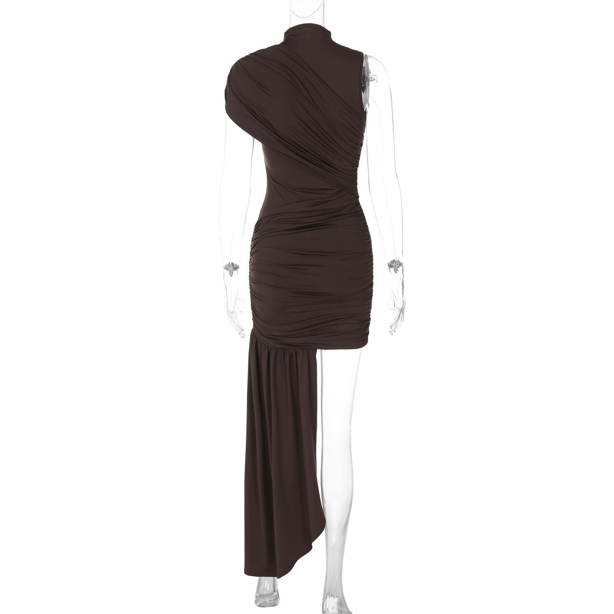 Gema Mini Dress - Brown