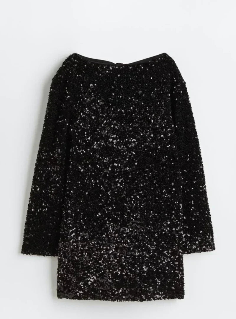 Endora Glitter Dress for Women Cocktail Hour Style