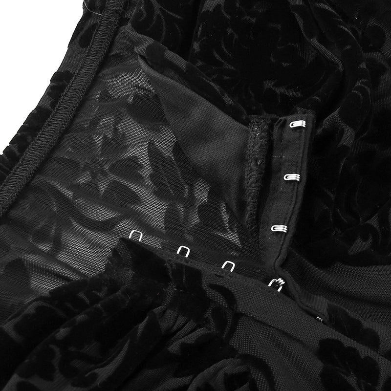 Lace Grace Bodysuit - Black