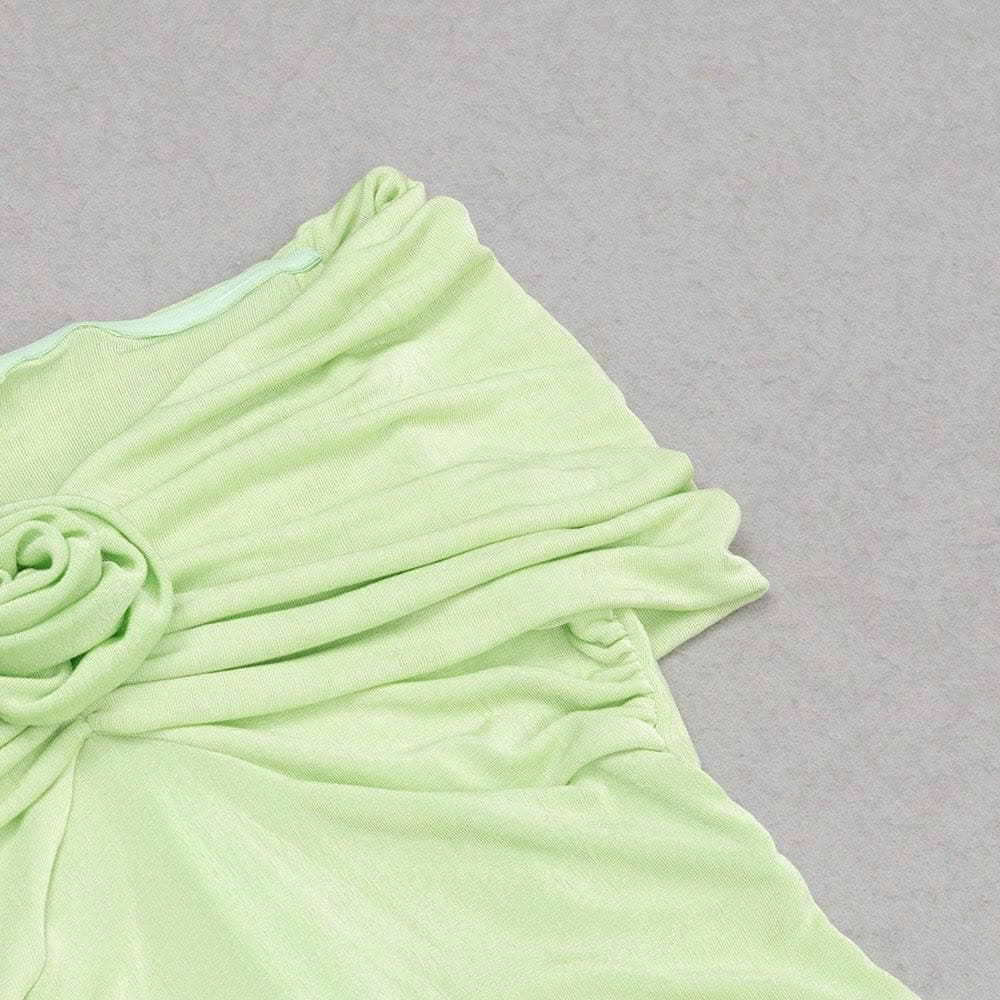 Molly Off Shoulder Solid Maxi Dress