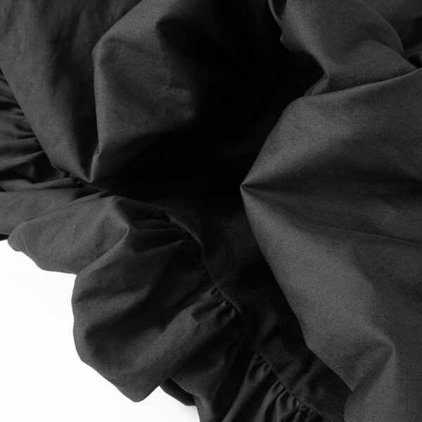 Drama in Town Mini Dress - Black