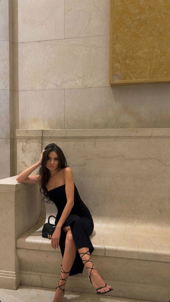 Black Strapless Prom Dress Formal Evening Gowns