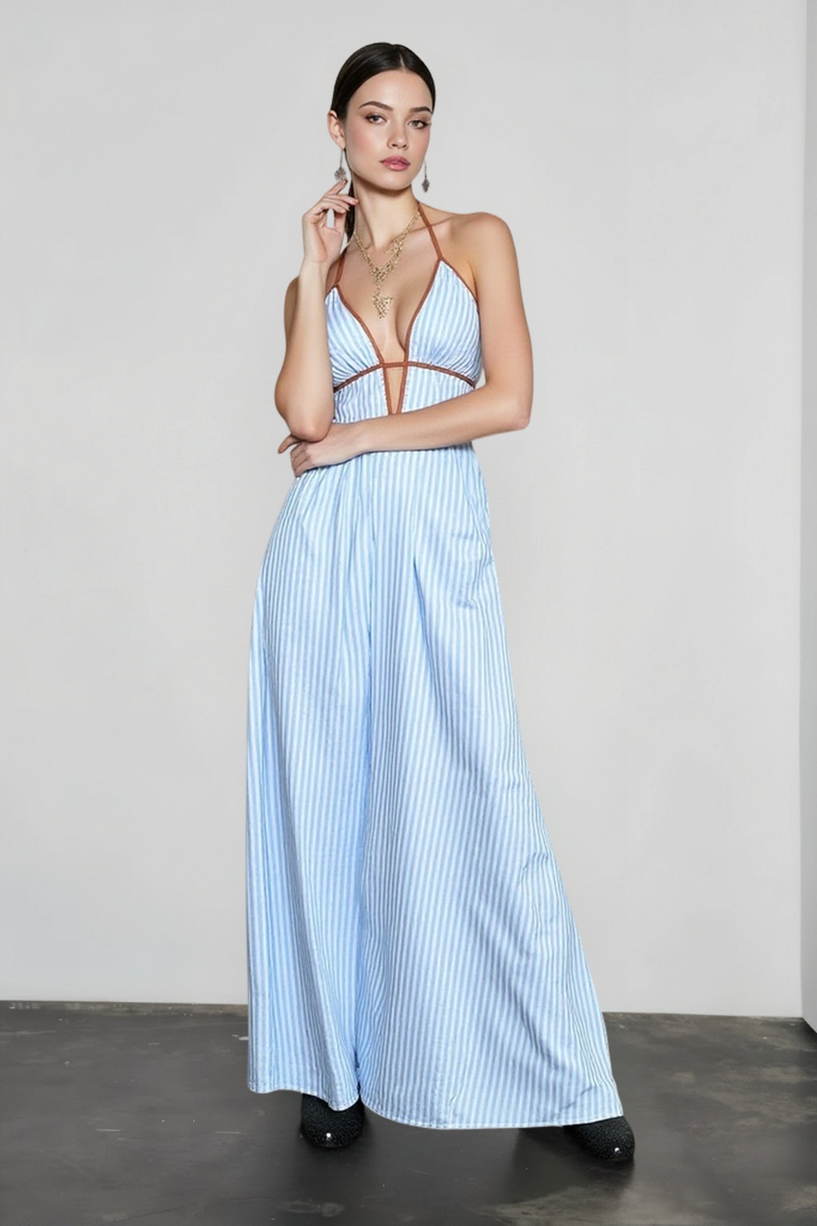 Halter-Neck Dress
