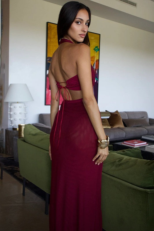 Mermaid LowBack Party Dress