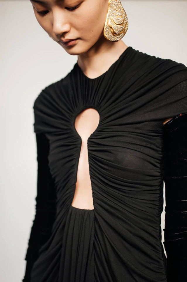 Gorgeous Keyhole Maxi Dress