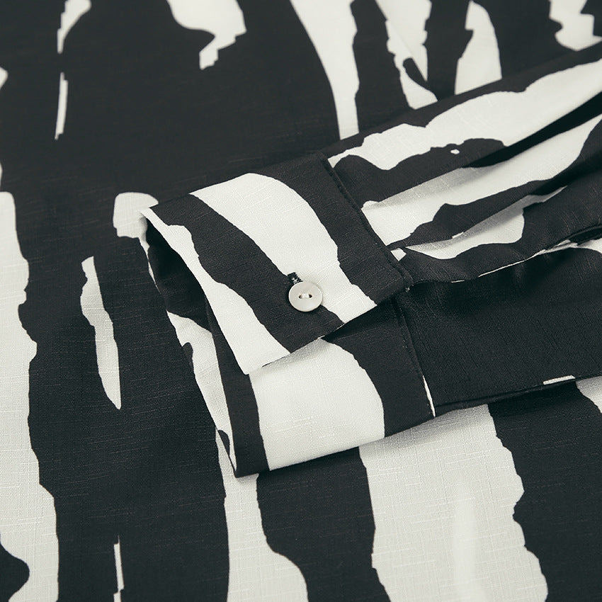 Bold Stripe Coord - Black