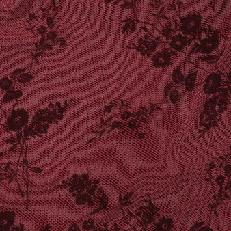 Rush Off-Shoulder Top-Maroon