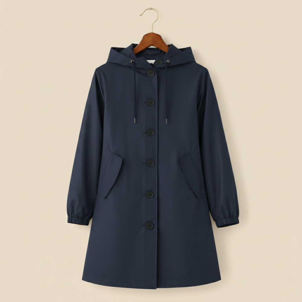 Loose-Fit Hooded Windbreaker