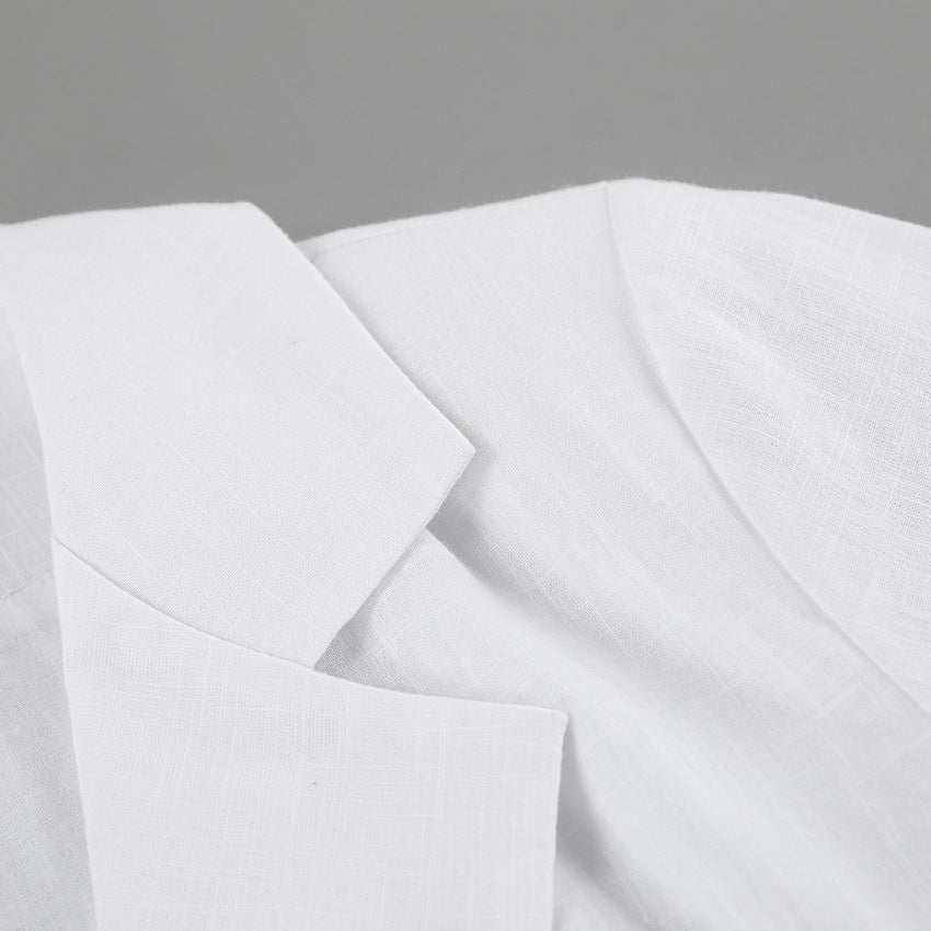 Greece Babe Mini Dress - White