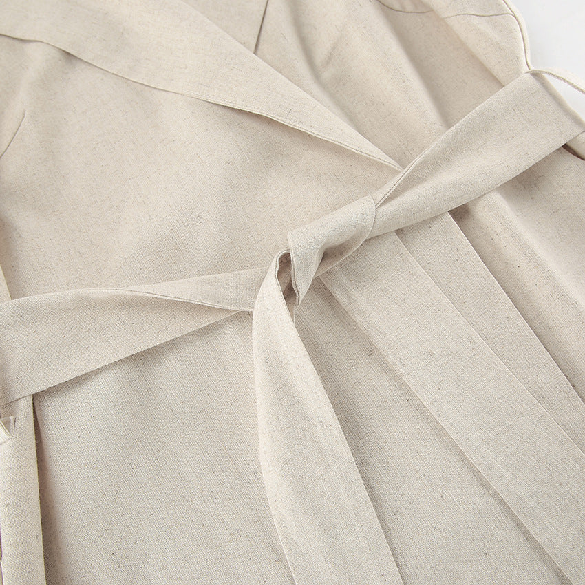 Rustin Midi Dress - Khaki