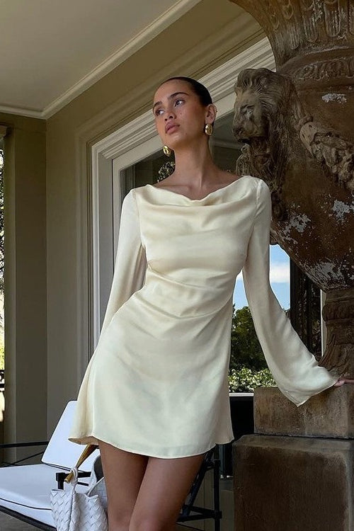 Satin Dress