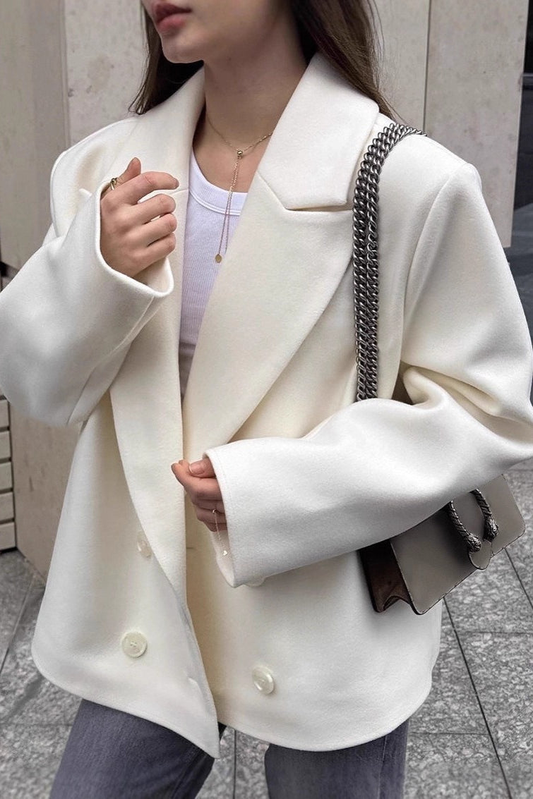 French Vintage Notch Lapel Blazer